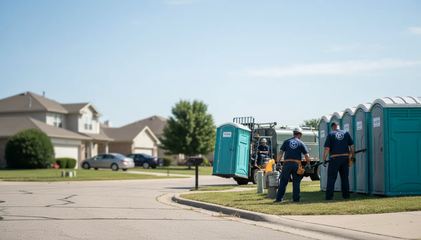 Porta Potty Rental in Toluca, IL near me